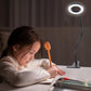 Desk Light USB LED Reading with Clip Dimmable Table Lamp Clip Bed Lamp