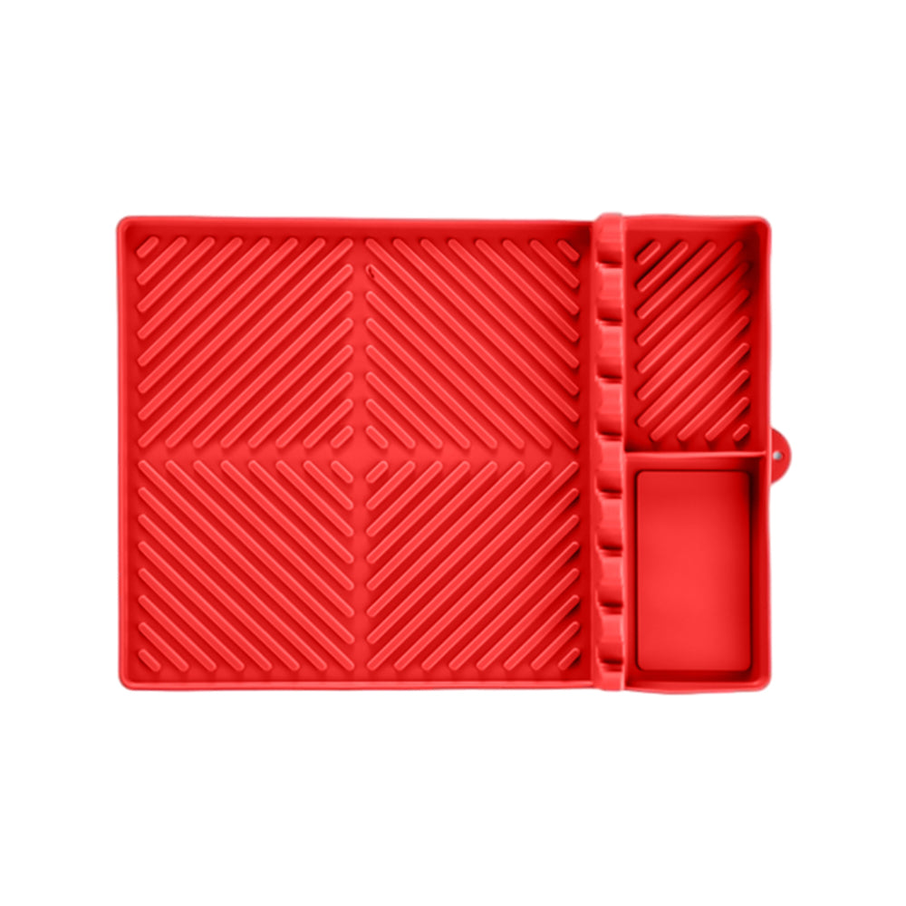 Microwave Outdoor BBQ Heat-Resistant Silicone Grill Mat for Griddle Tool
