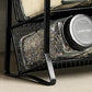 4 Tier Carbon Steel Spice Rack with Optional 28 Jars Labels and Tools