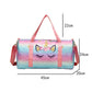 Kids Duffle Bag Water Resistant Travel Overnight Weekend Bag with Shoe Compartment