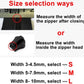 45Pcs Universal Zipper Repair Kit Detachable Slider Replacement Quick Fix Zip Puller