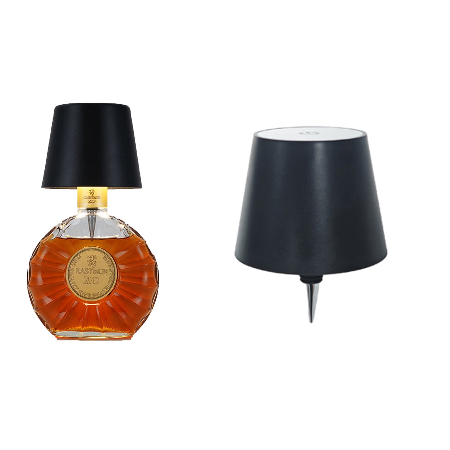 3-Color LED Stepless Dimmable Pridola Bottle Lamp