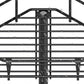 4 Tier No Drill Corner Shower Shelf with Hooks