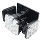 138 LEDs 3-Head Solar Motion Sensor Outdoor Wall Security Light