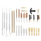 68PCS Universal Tube Cleaning Kit Tactics Kit Maintenance Set with Carry Case