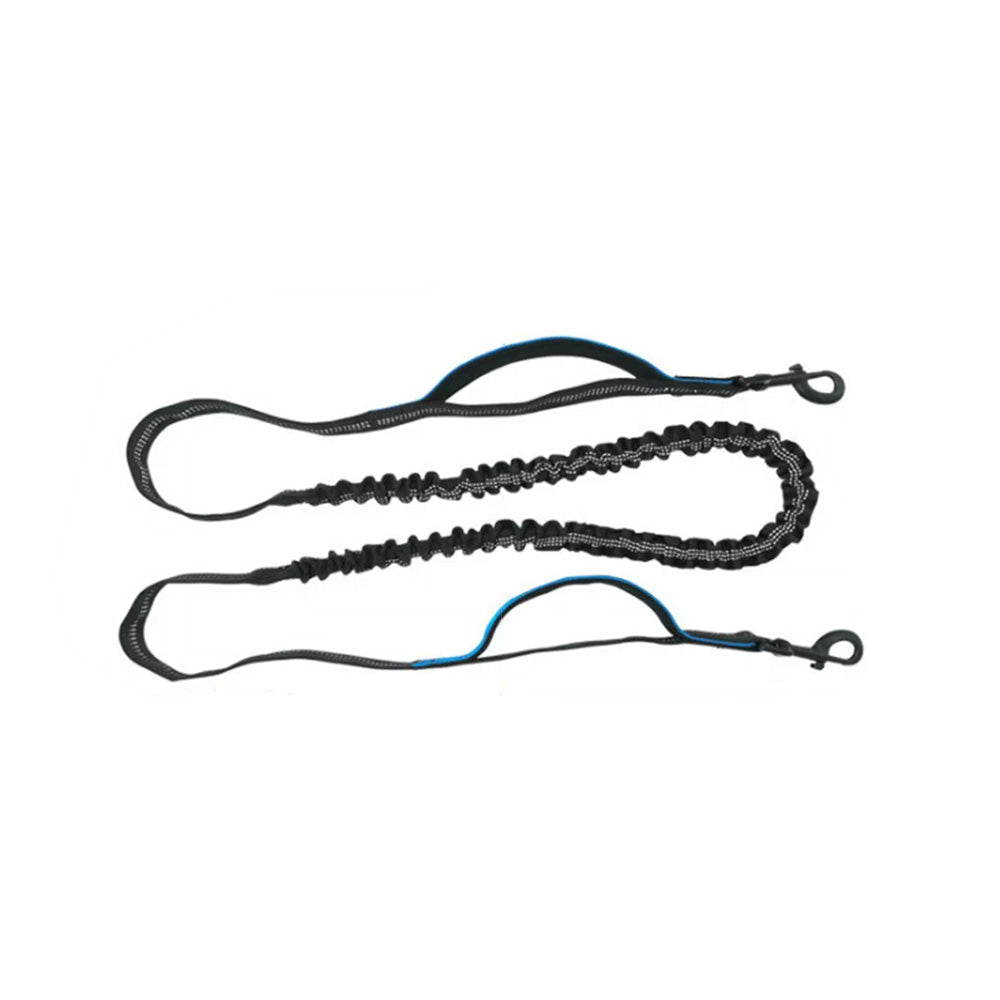 Hand Free Dog Leash With Zipper Pouch Dual Padded Handles Bungee for Jogging and Running Your pet