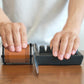 Rolling Knife Sharpener Kit with Attractive Angle Base for Kitchen and Outdoor Blades