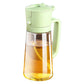 2 in 1 Olive Oil Dispenser with Pouring and Spraying Function 470ml Capacity