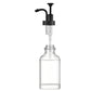2 Pack 500ml Square Glass Syrup Soap Dispenser Bottles with Funnel