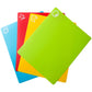 4-Pack Color Coded Cutting Boards Food Grade PP Plastic Chopping Mats (38x30.5cm)