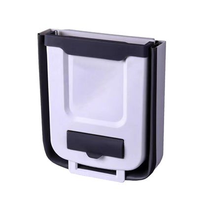 Hanging Kitchen Trash Can Foldable Waste Bin for Kitchen