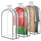 All Clear Garment Bags Hanging Clothes Waterproof for Suit Shirts Coats Dresses