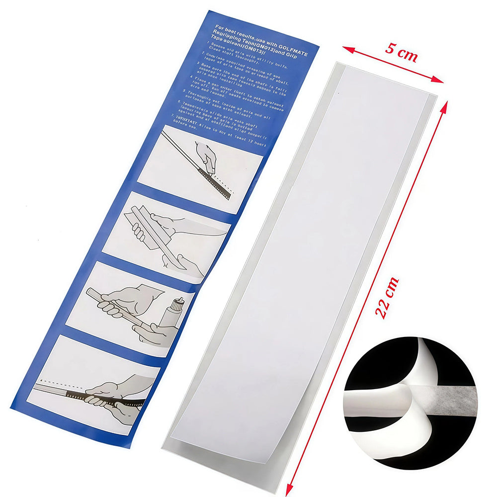 26 Pieces Golf Grip Tape Pre-Cut Double Sided Golf Club Grip Tapes 22 x 5cm