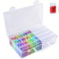 64-Compartment Storage Organizer Box for Diamond Painting Beads and Small Accessories
