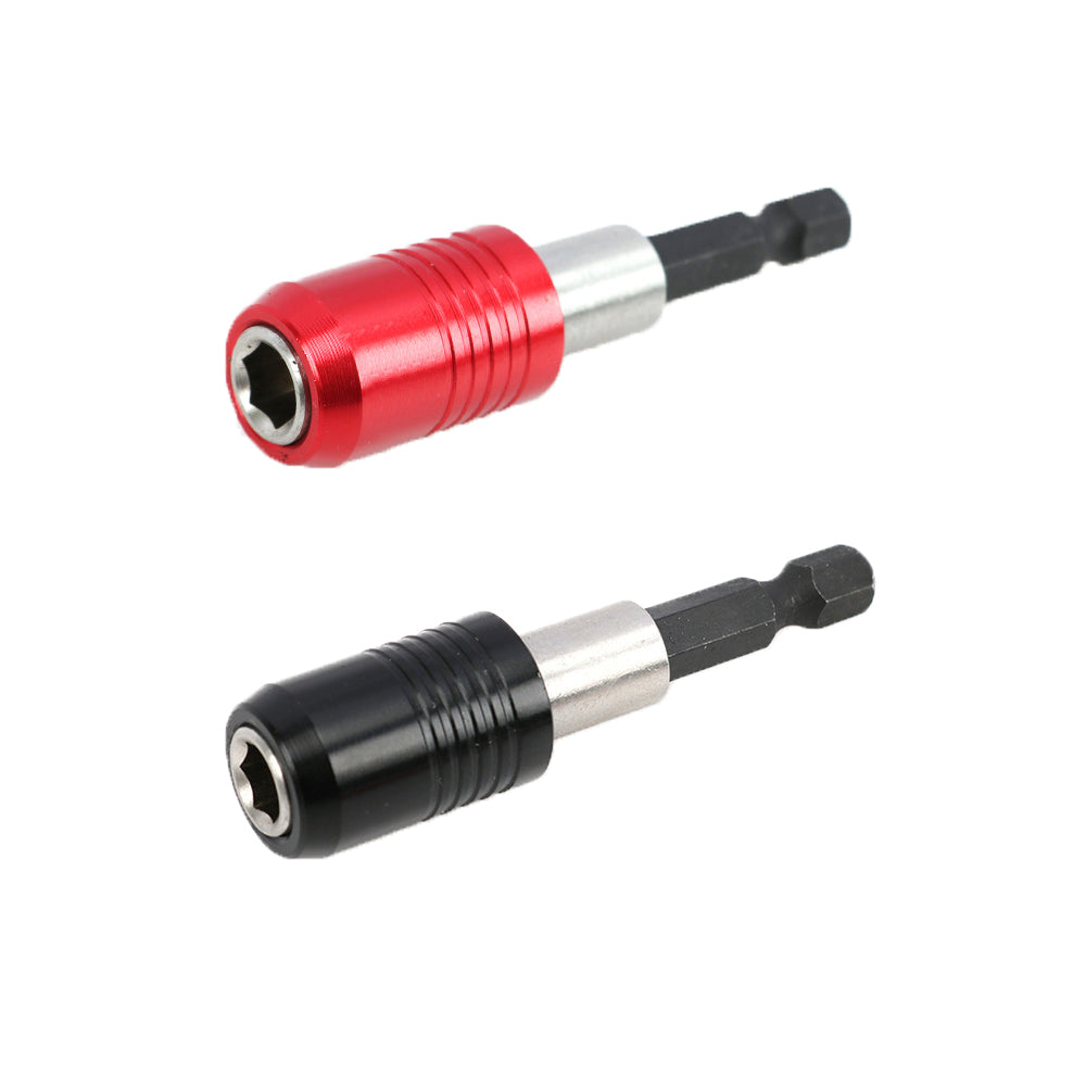 2Pcs Self-Locking 1/4 Inch Hex Driver Adjustable Screw Depth Bit Holder