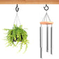 20PCS Q Hanger Hooks with Safety Buckle Windproof Screw Hooks for Hanging Outdoor Lights Plants
