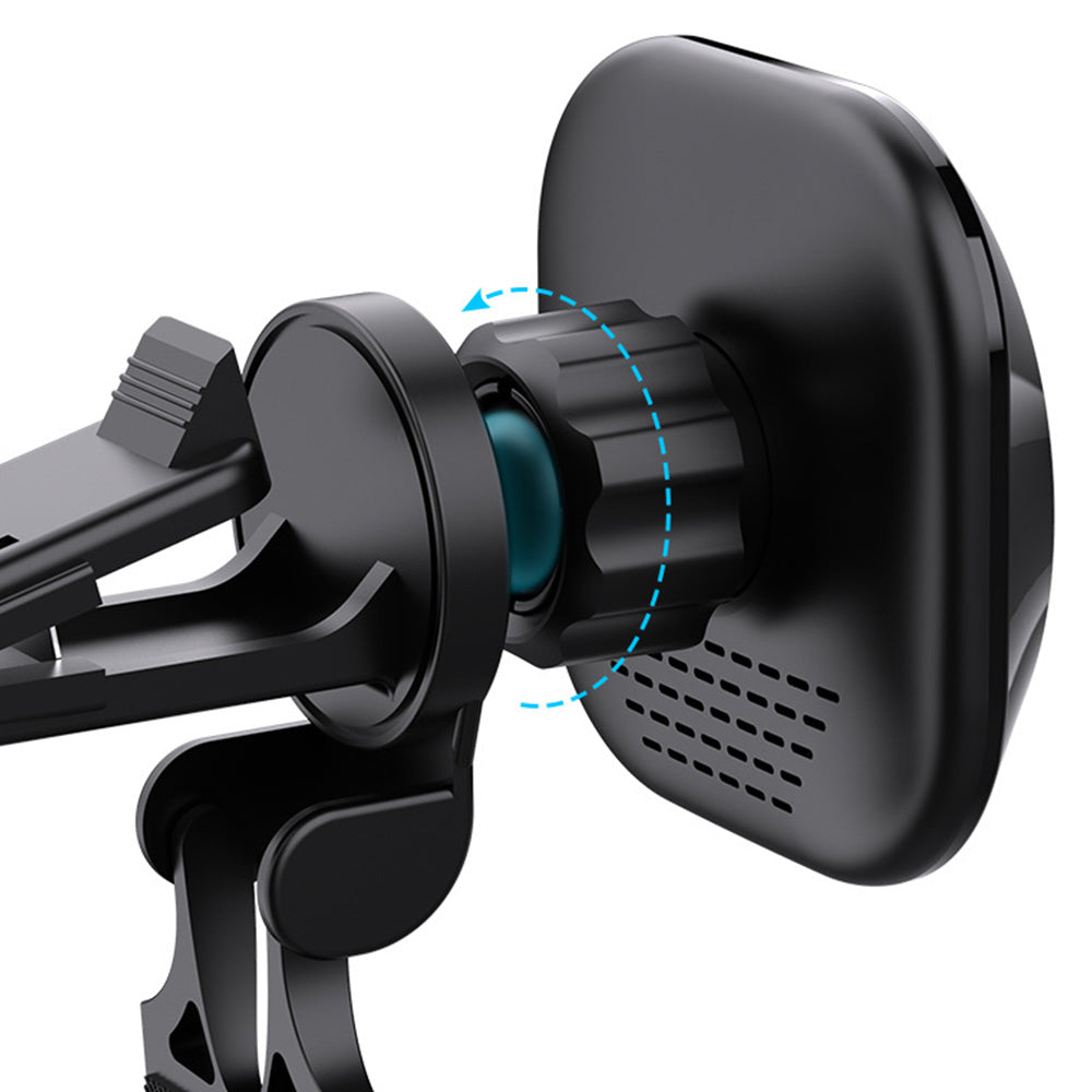 MagSafe Compatible 15W Wireless Car Charger Mount for iPhone