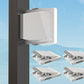 4Pcs Sliding Door Lock for Sliding Glass Doors Windows and Cabinets
