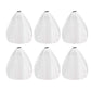 6Pcs Large Mesh Net Laundry Bags with Drawstring Closure for Washing Clothes