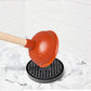 2Pcs Universal Toilet Plunger Holder Drying Pad
