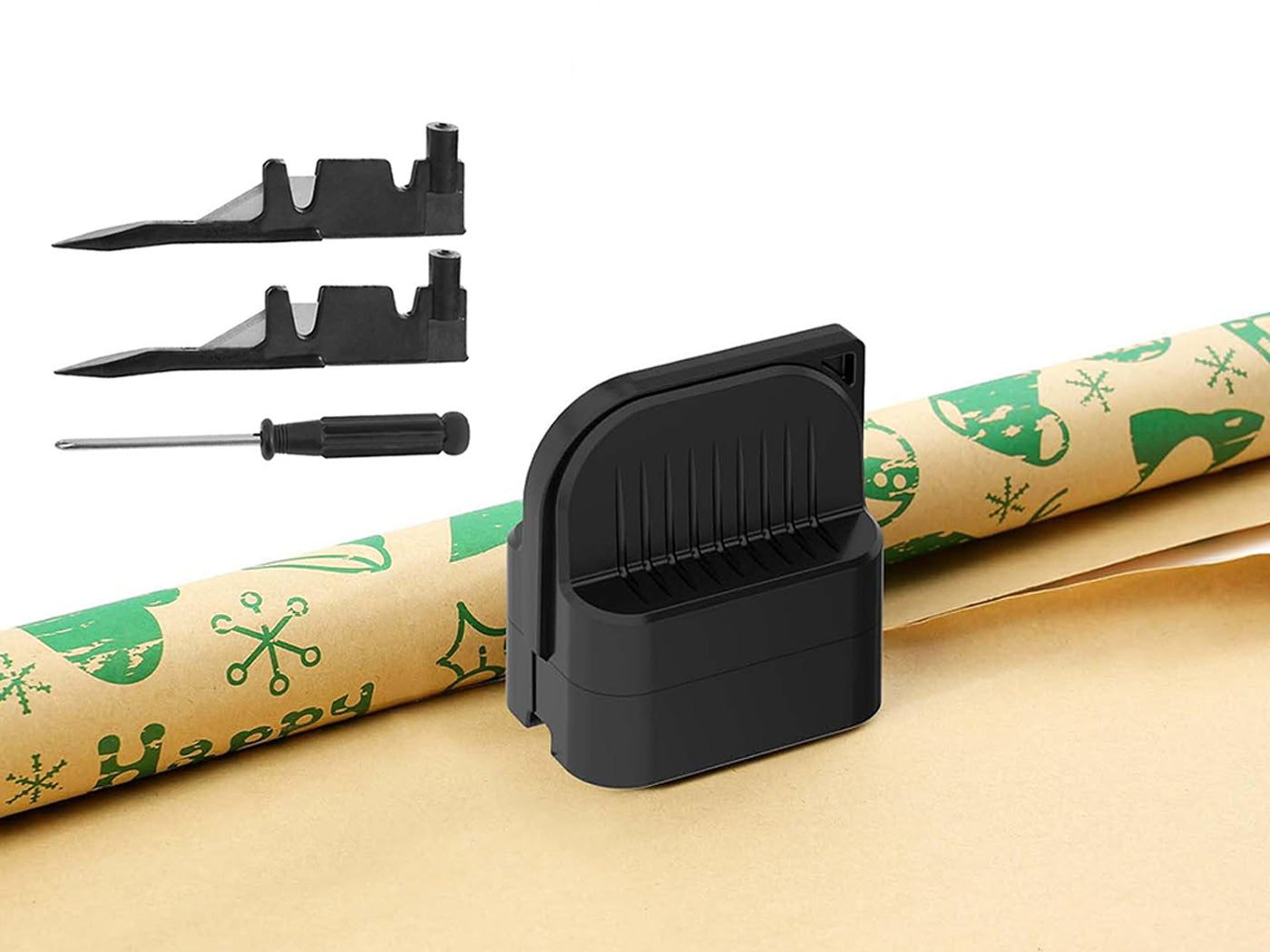 Wrapping Paper Cutter with Wheels Christmas Gift Wrap Cutter Paper Rolls Cutter