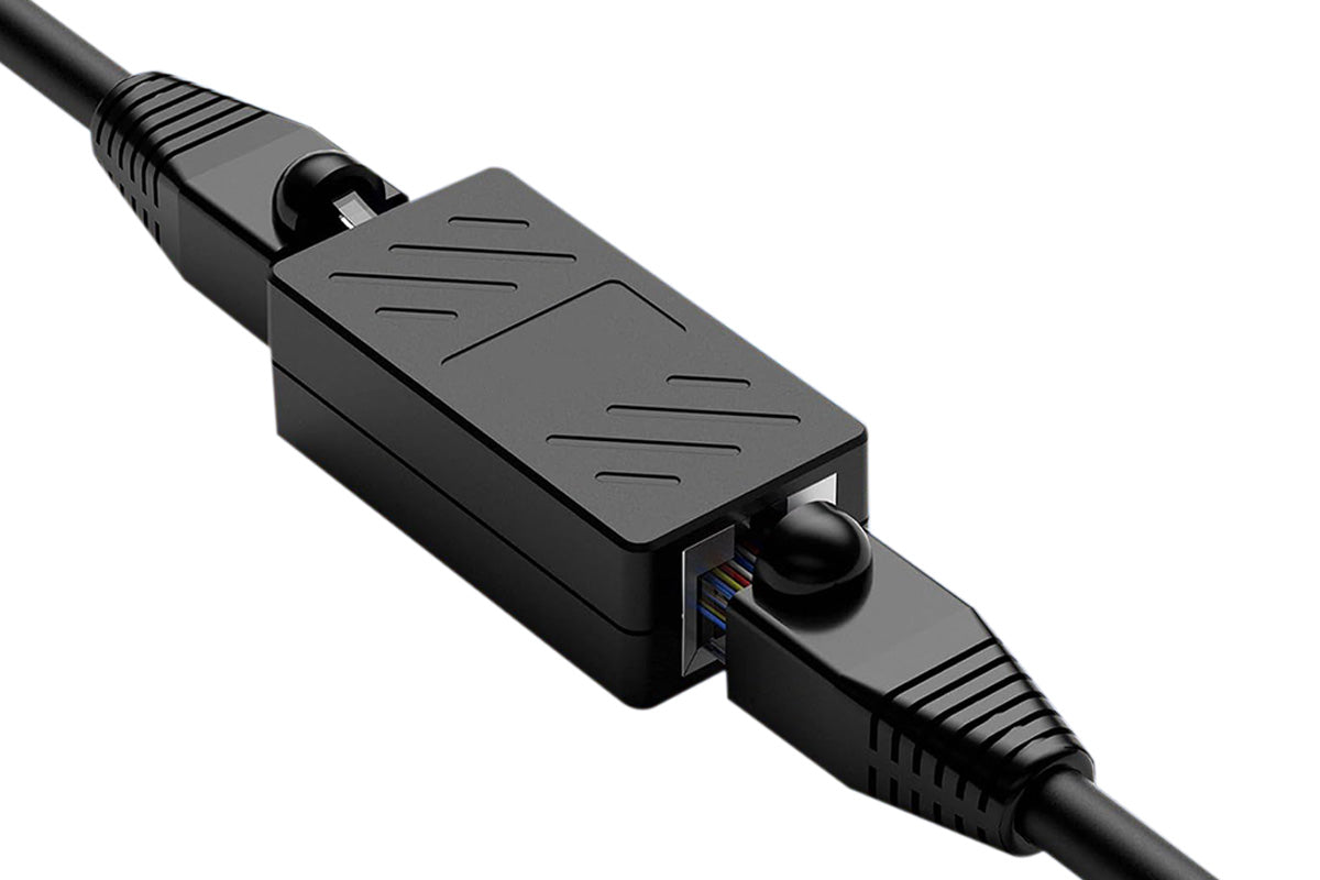 5-Pack RJ45 Ethernet Cable Coupler Inline Adapter Network Extender Connector