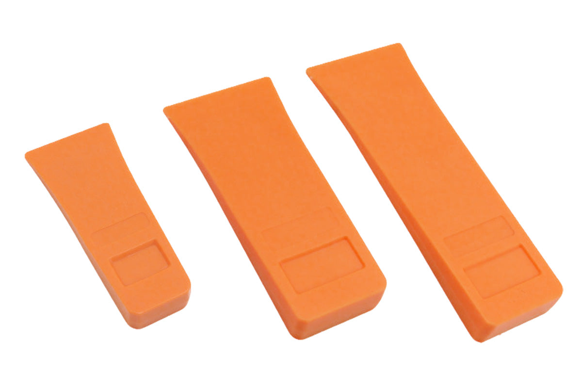3-Pack Felling Wedges 6/8/10 Inch Anti-Pinch Directional Tree Cutting Wedges