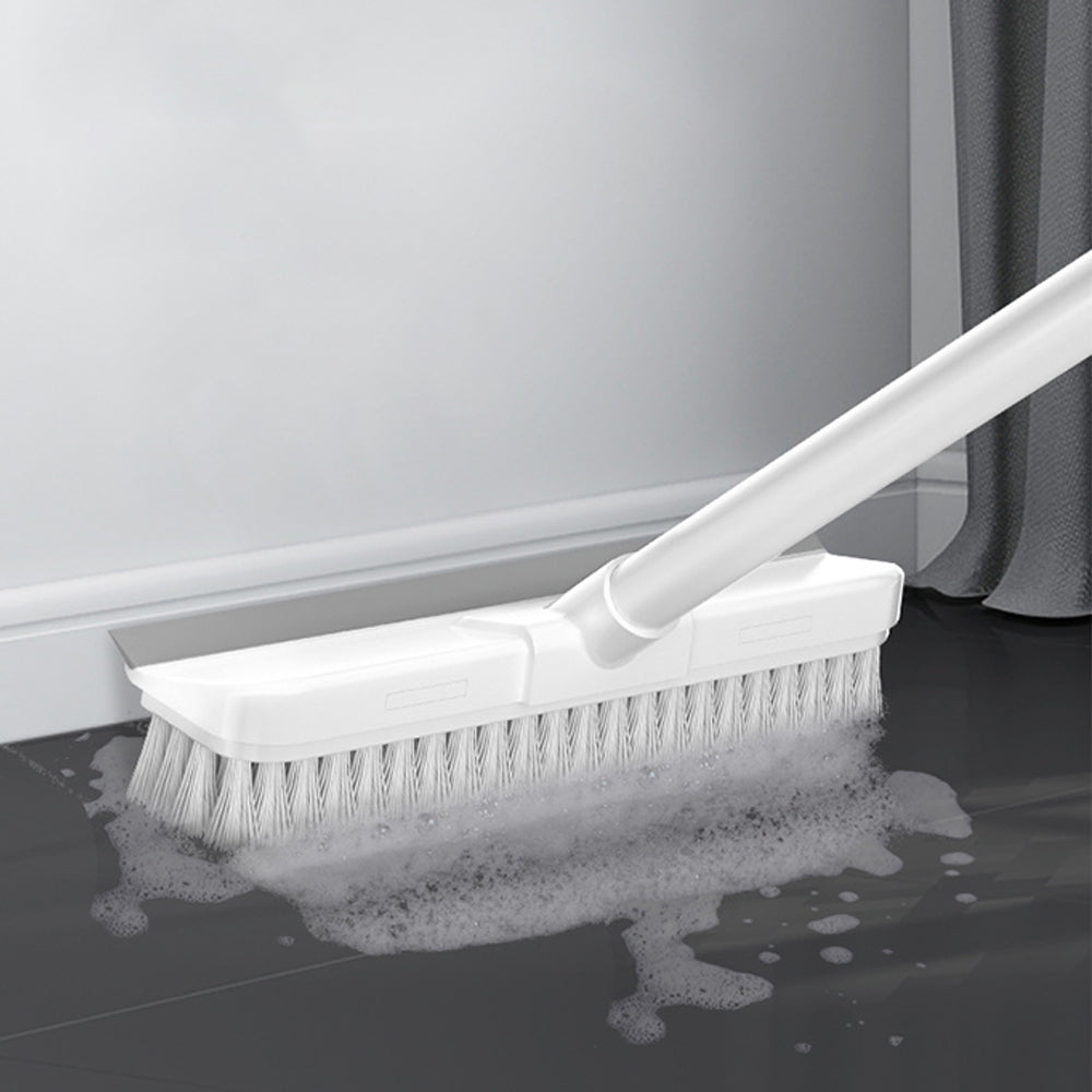 2 in 1 Long Handle Floor Brush Shower Cleaning Brush for Bathroom Kitchen Tiles
