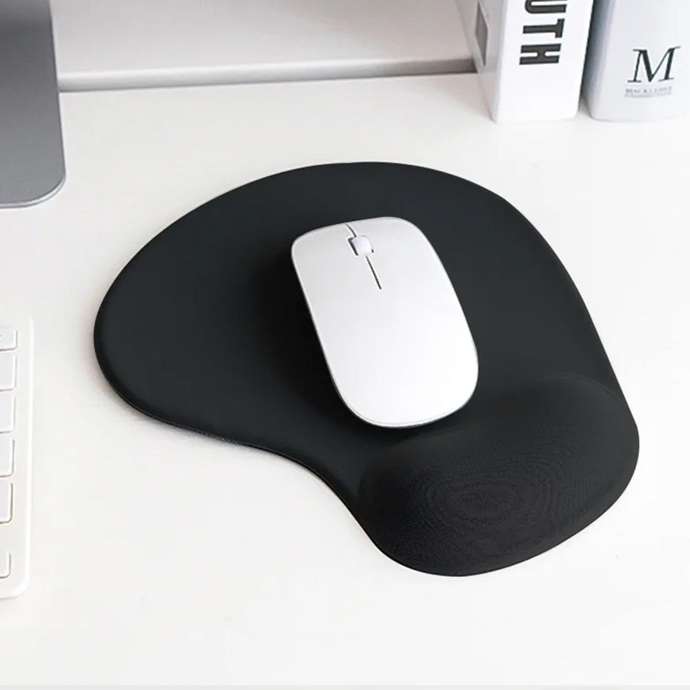 Non Slip Ergonomic Mouse Pad With Wrist Rest Silicone Wrist Support Mouse Mat For Computer