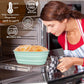 2Pcs Silicone Bread Baking Supplies Dough Proofing Bowl