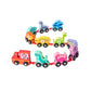 Wooden Number Train Toy Set Early Educational Toys-Dinosaur