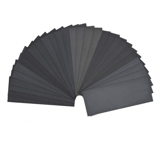 45Pcs Dry Wet Sandpaper Polishing Abrasive Paper Set