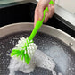 3Pcs Pot Washing Cleaning Brush with Nylon Bristles