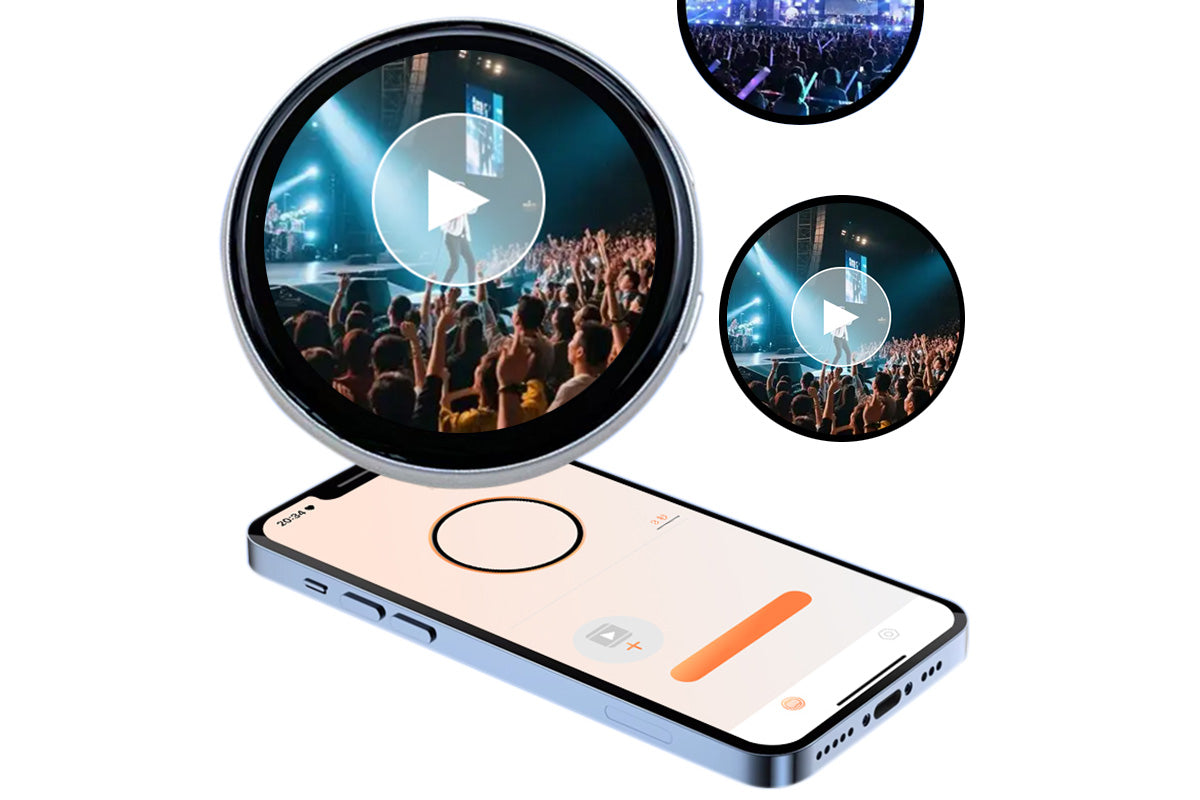 1.85-Inch Electronic Dynamic Badge Bluetooth Transmission Dynamic Pin