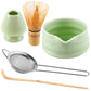 Matcha Whisk Set 5PCS Ceramic Matcha Kit Matcha Bowl With Spout Matcha