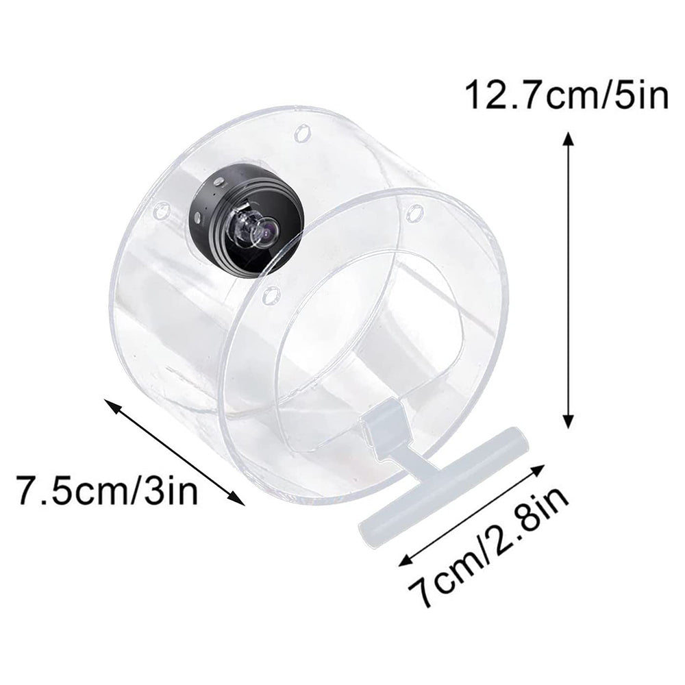 Smart Bird Feeder with 1080P WiFi Connection Camera for Closeup Shots