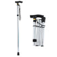 Lightweight Adjustable Folding Walking Stick Aluminium Travel Cane Non Slip