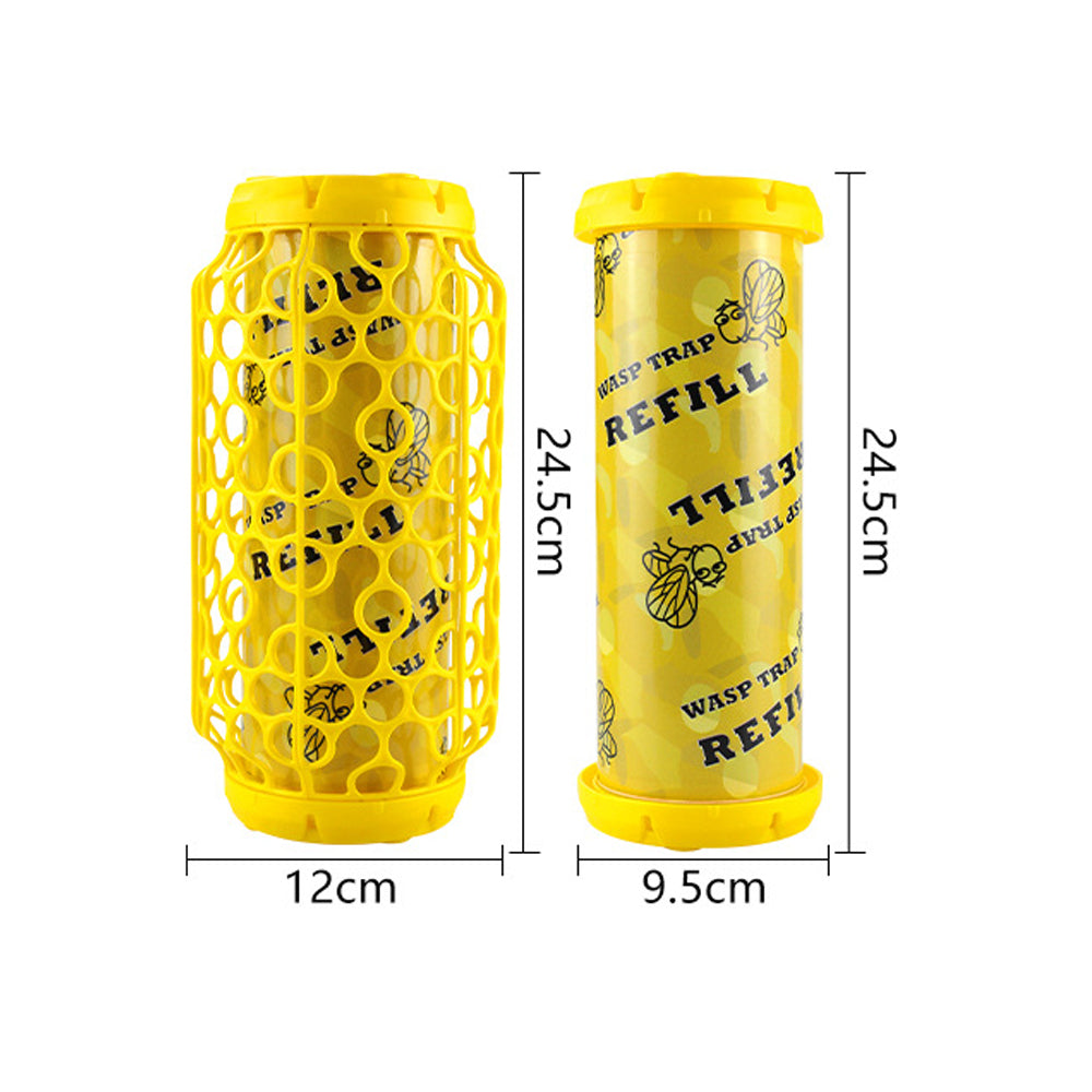 2Pcs Wasp Trap Outdoor Hanging Insect Catcher for Wasps and Carpenter Bees
