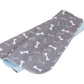 Washable Waterproof Reusable Dog Pee Pads Quick Absorbent Puppy Training Mat-Grey