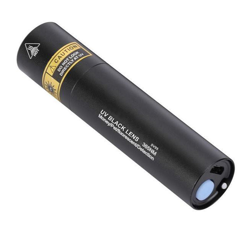 UV Flashlight 365nm LED with Rechargeable Battery for Pet Stain Detection
