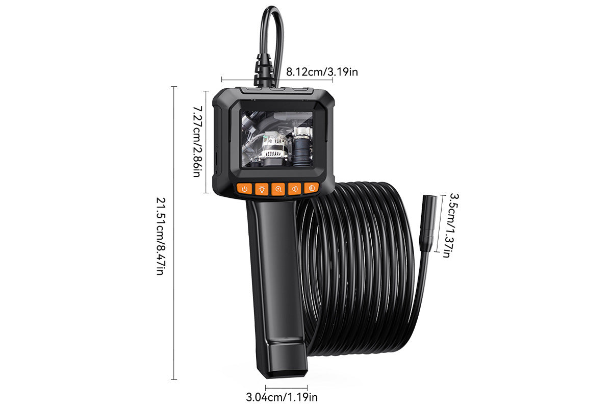 Endoscope Camera with Light Inspection Cameras for Wall Automotive Engine
