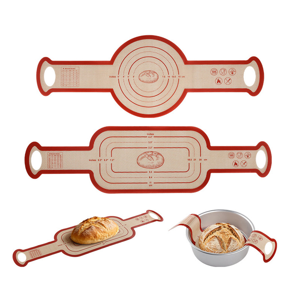 Thick Silicone Pastry Mat Non Stick Baking Dough Mat for Kitchen
