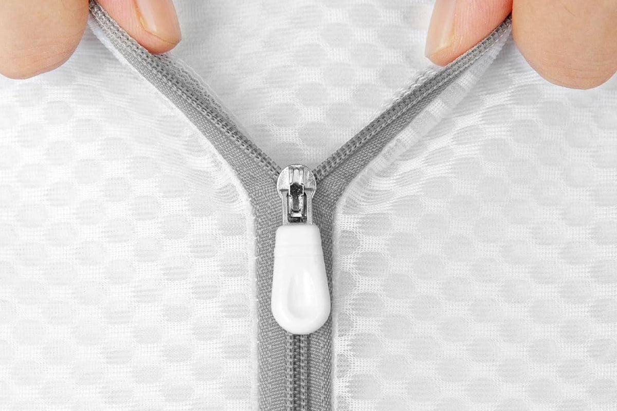 6Pcs Mesh Laundry Bags for Delicates Medium Washing Bags with Zipper Closure