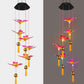 Butterfly Hummingbird Wind Chimes Pendant Bell Solar Wind Chime Lights