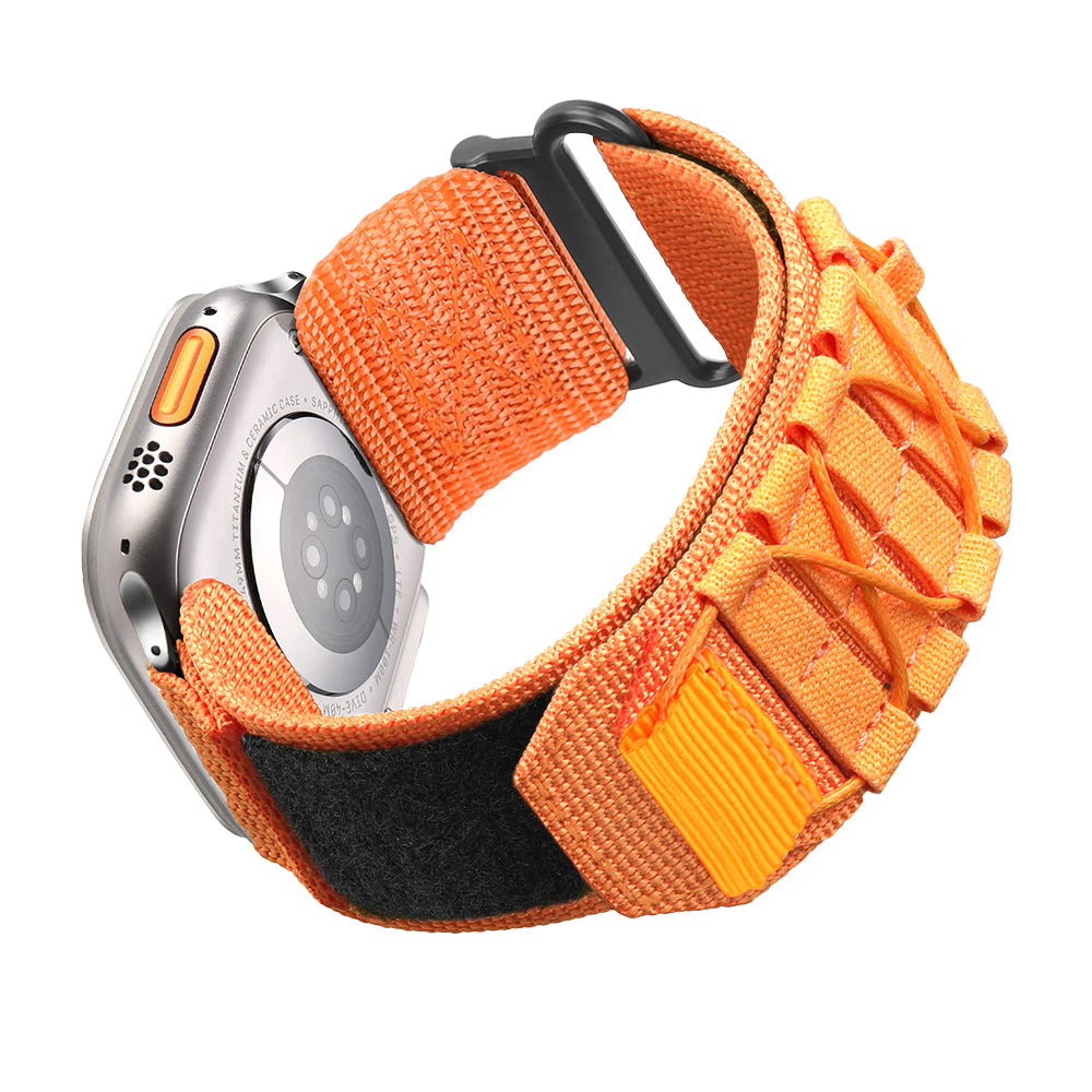 Nylon Watch Band Strap Compatible with Apple Watch 38/40/41/42/44/45/49cm