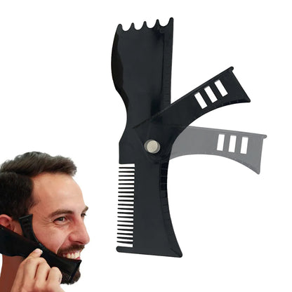 Adjustable Beard Styling Shaper Template Comb Tool