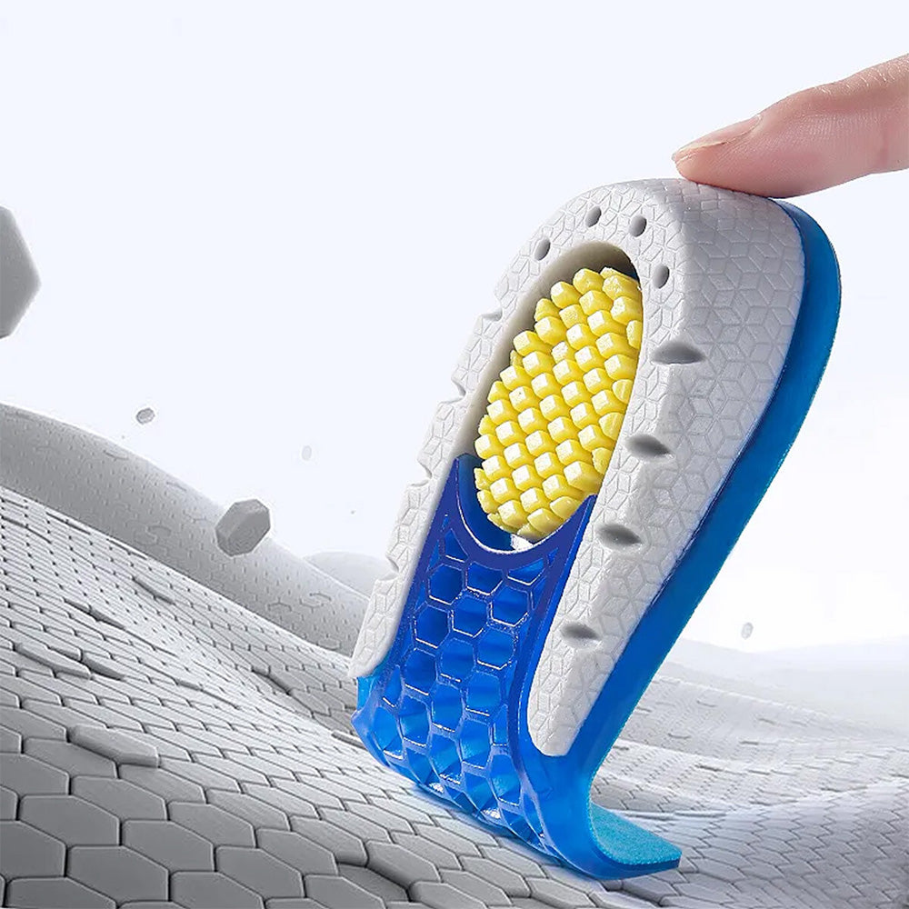 Men Women Invisible Height Increasing Insoles Heel Lifts For Shoes