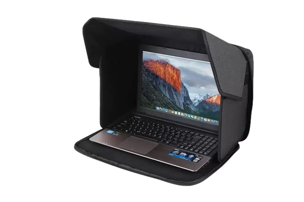 Laptop Privacy Screen Hood Anti-Glare Sunshade Portable Shield Laptop Bag