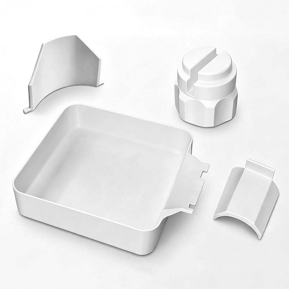 Raised Edge Washing Machine Drain Pan Set for Samsung LG Bosch Siemens