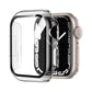 2Pcs Screen Protector Case for Apple Watch Series 10 42mm 46mm-Transparent